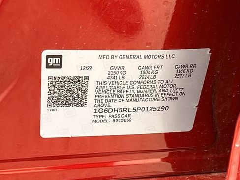 Certified 2023 Cadillac CT4 V w/ Navigation Package image 57