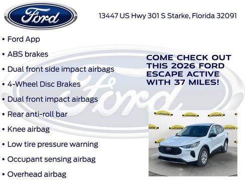 New 2026 Ford Escape Active w/ Tech Pack #1 image 25