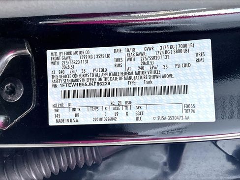 Used 2018 Ford F150 Lariat AWD/4WD image 32
