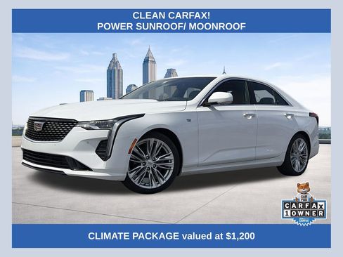 Used 2023 Cadillac CT4 Premium Luxury w/ Climate Package image 1