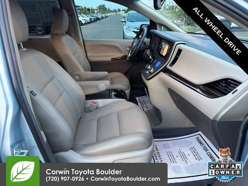 Used 2015 Toyota Sienna XLE w/ XLE Navigation Package AWD/4WD image 11