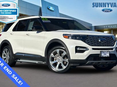 Certified 2020 Ford Explorer Platinum w/ Premium Technology Package