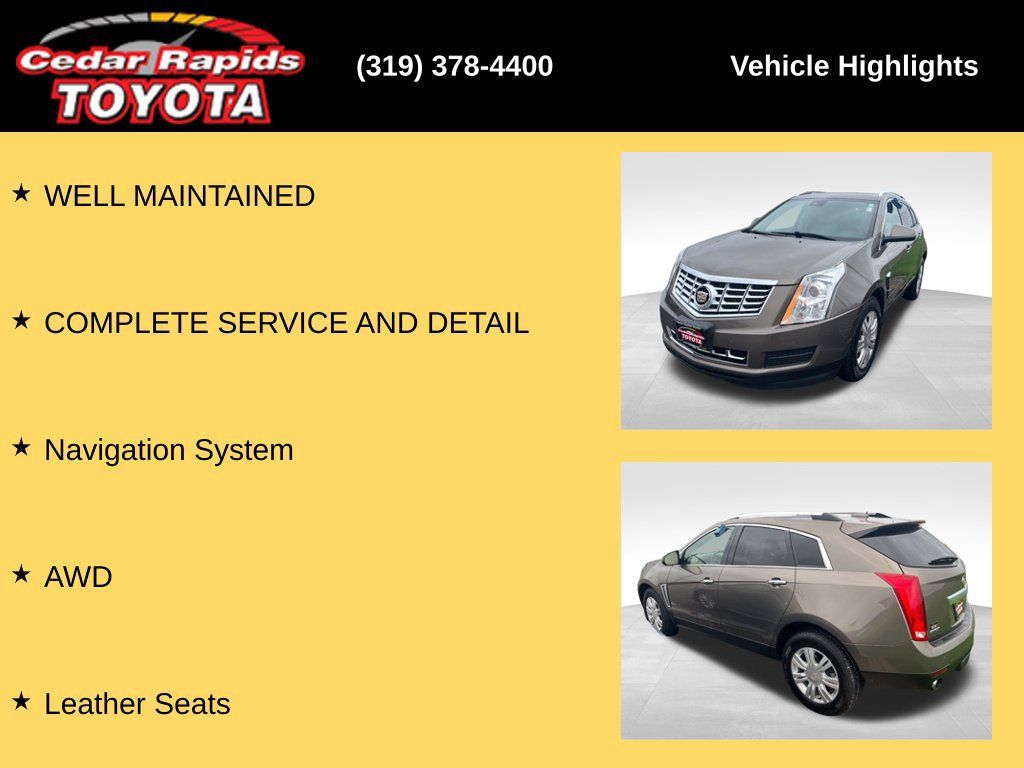 Used 2015 Cadillac SRX Luxury w/ Driver Awareness Package FWD image 8