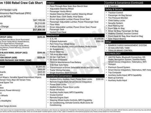 Used 2017 RAM 1500 Rebel w/ Luxury Group image 27