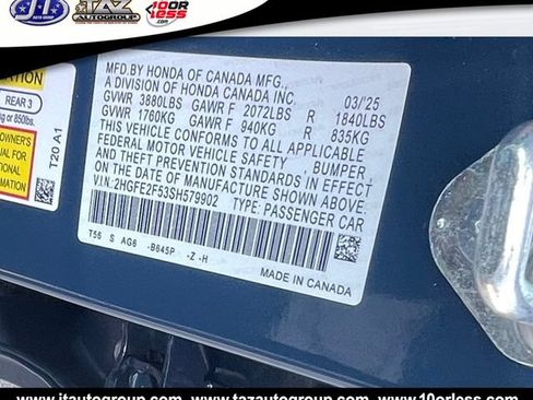 Used 2025 Honda Civic Sport image 21