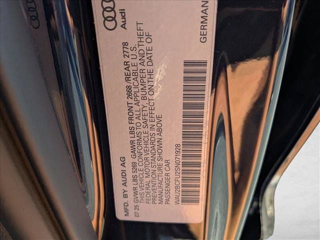 Used 2025 Audi A5 2.0T Premium Plus w/ Premium Plus AWD/4WD image 17