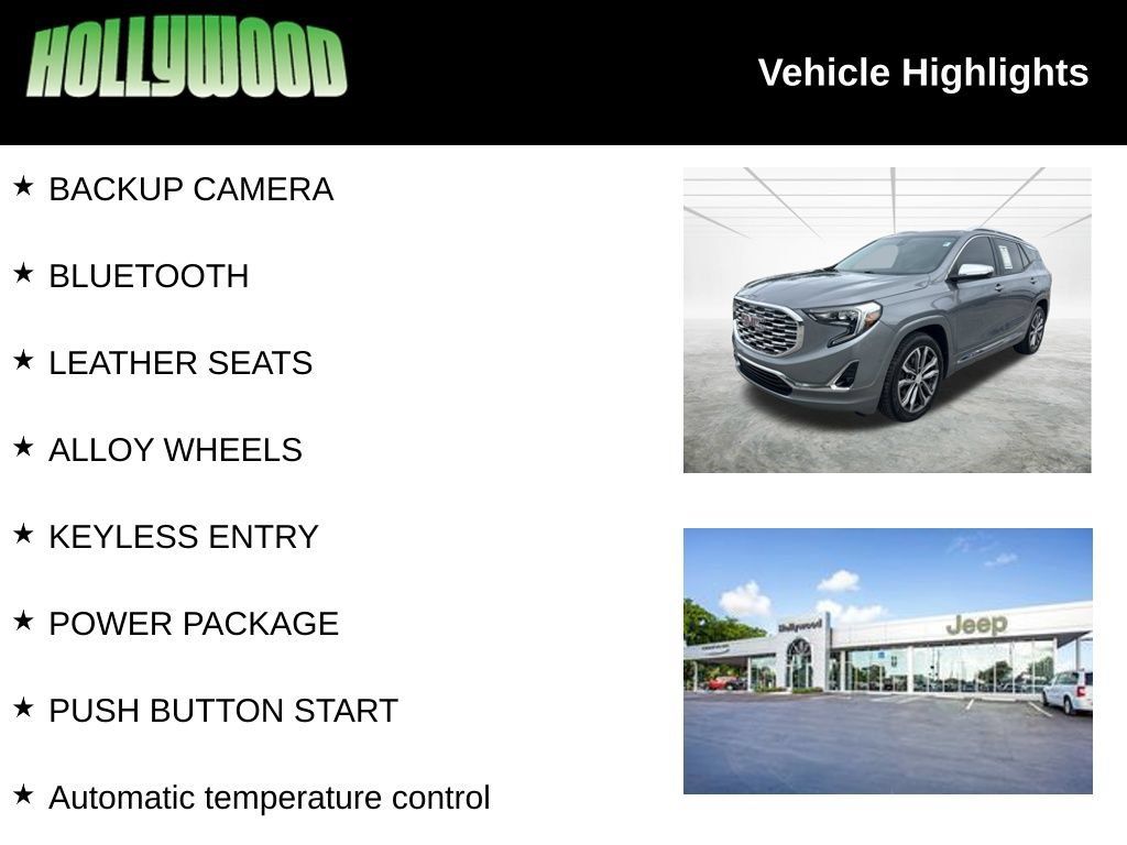 Used 2018 GMC Terrain Denali w/ Advanced Safety Package FWD image 3