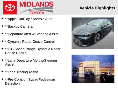 Used 2026 Toyota Camry XLE w/ Premium Plus Package FWD image 2