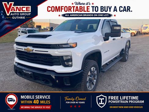 Used 2024 Chevrolet Silverado 2500 Custom w/ Custom Value Package AWD/4WD image 1