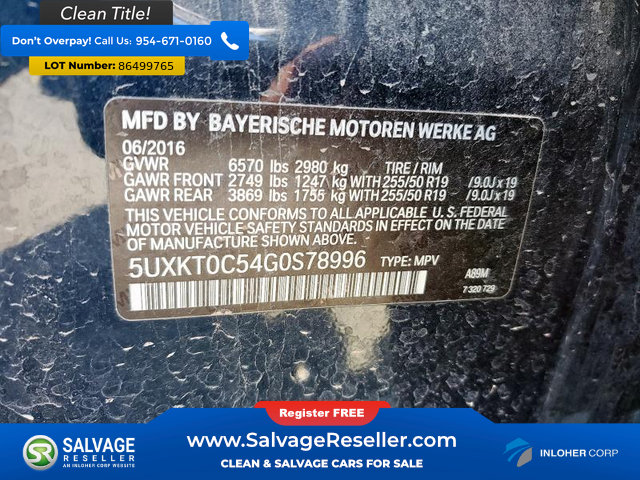 Used 2016 BMW X5 xDrive40e w/ Premium Package AWD/4WD image 17
