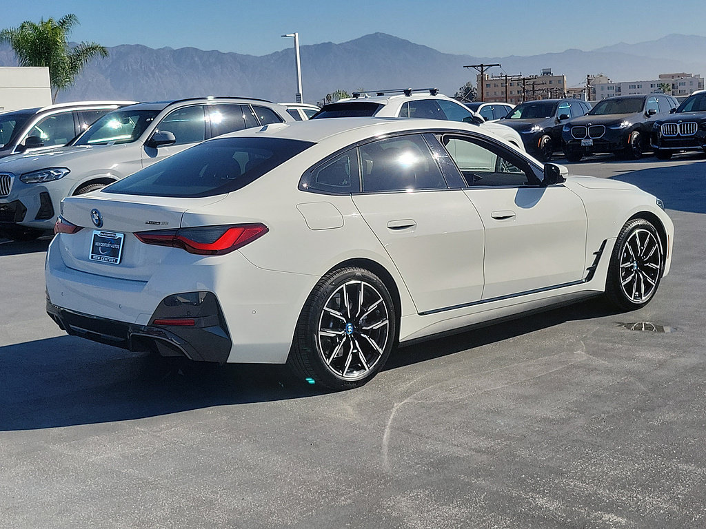 Used 2024 BMW i4 eDrive35 w/ M Sport Package RWD image 3