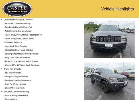 Used 2020 Jeep Grand Cherokee Altitude AWD/4WD image 4