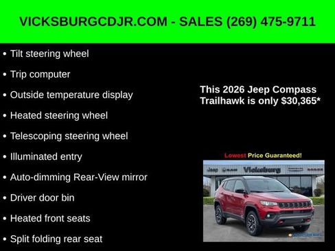 New 2026 Jeep Compass Trailhawk image 27