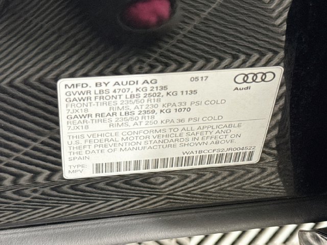 Used 2018 Audi Q3 2.0T Premium w/ Convenience Package FWD image 37