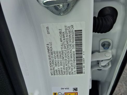 Certified 2025 Honda Accord SE image 27