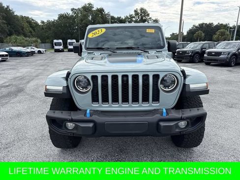 Used 2023 Jeep Wrangler Unlimited Rubicon 4xe w/ Steel Bumper Group AWD/4WD image 9