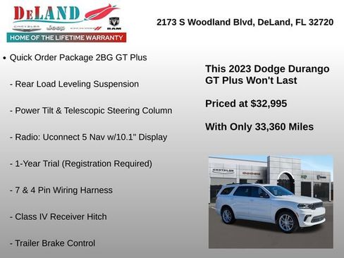 Used 2023 Dodge Durango GT image 36