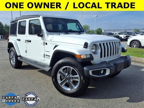 Used 2022 Jeep Wrangler Unlimited Sahara image 1