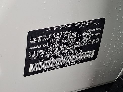 Certified 2026 Subaru Outback Premium image 22