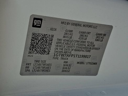New 2026 GMC Savana 2500 w/ Driver Convenience Package RWD image 14