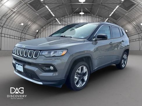 Used 2022 Jeep Compass Limited w/ Sun and Sound Group AWD/4WD image 1
