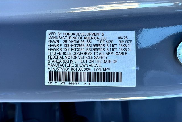 New 2026 Honda Pilot TrailSport image 8