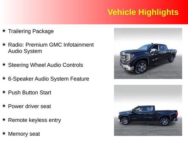 Used 2025 GMC Sierra 1500 SLT AWD/4WD image 3