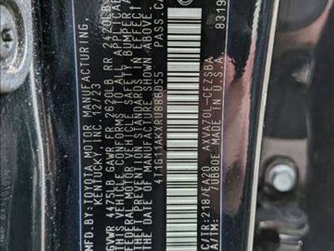 Certified 2024 Toyota Camry SE FWD image 24