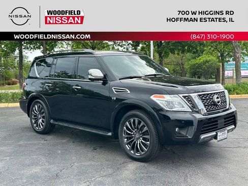 Used 2020 Nissan Armada Platinum w/ Platinum Reserve Package AWD/4WD image 3