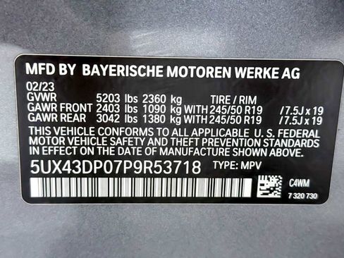 Used 2023 BMW X3 sDrive30i w/ Convenience Package image 30