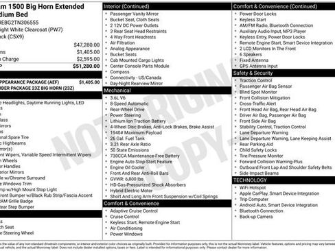 New 2026 RAM 1500 Big Horn w/ Sport Appearance Package image 37