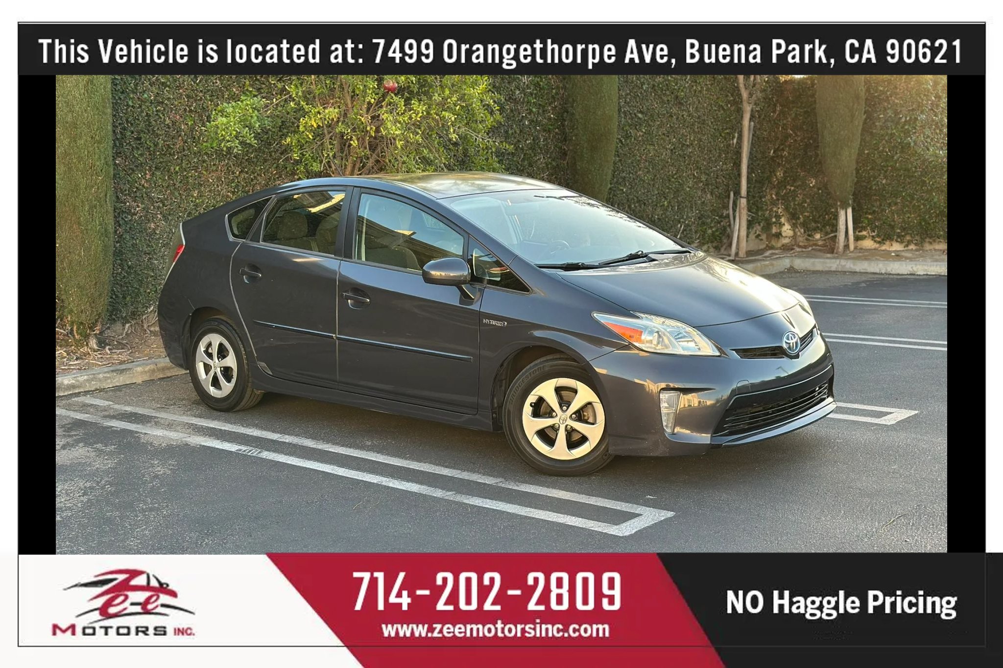 Used 2012 Toyota Prius Two FWD image 1