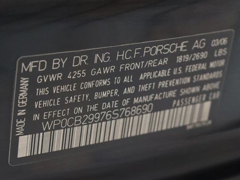Used 2006 Porsche 911 Carrera 4S AWD/4WD image 48