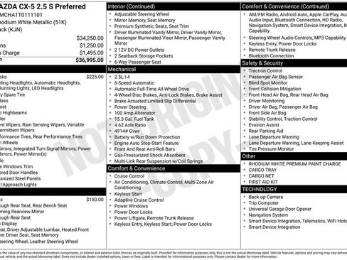 New 2026 MAZDA CX-5 Preferred AWD/4WD image 35