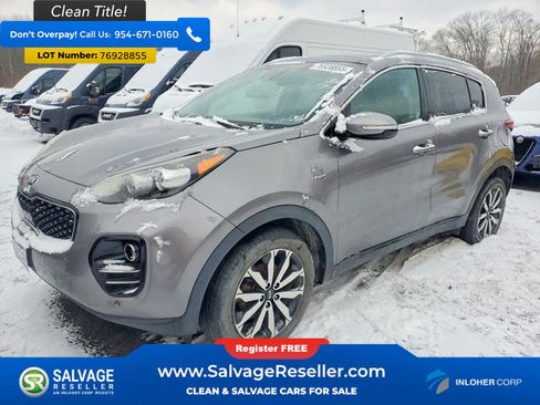 Used 2017 Kia Sportage EX w/ EX Technology Package AWD/4WD image 1