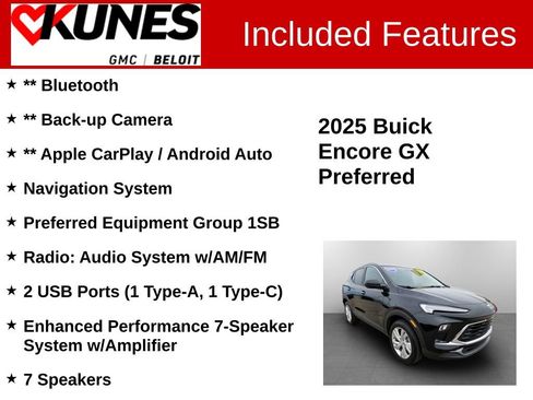 Used 2025 Buick Encore GX Preferred AWD/4WD image 2