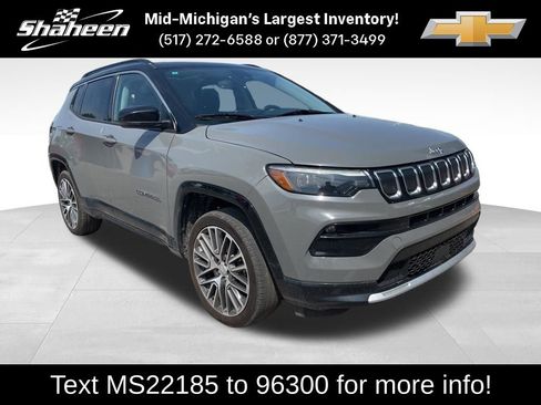 Used 2022 Jeep Compass Limited w/ Elite Group AWD/4WD image 1