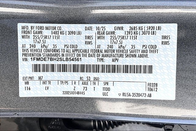Used 2025 Ford Bronco Big Bend AWD/4WD image 8