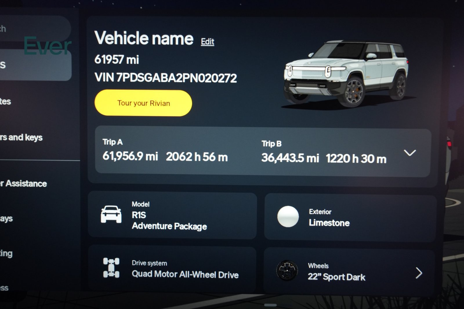 Used 2023 Rivian R1S Adventure Quad AWD/4WD image 7