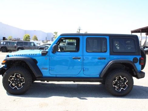 Used 2021 Jeep Wrangler Unlimited Rubicon 4xe w/ Cold Weather Group AWD/4WD image 7
