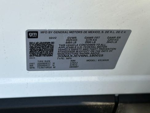 Used 2022 Chevrolet Equinox LT w/ LPO, Floor Liner Package FWD image 32