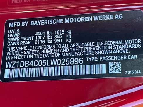 Used 2020 Toyota Supra Premium w/ Driver Assist Package RWD image 32