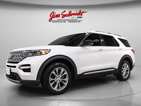 Used 2022 Ford Explorer Limited w/ Class IV Trailer Tow Package image 3