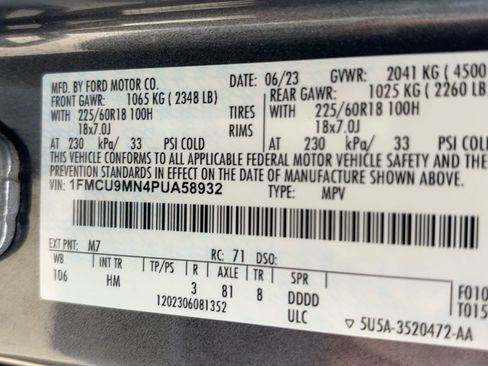 Used 2023 Ford Escape ST-Line image 19