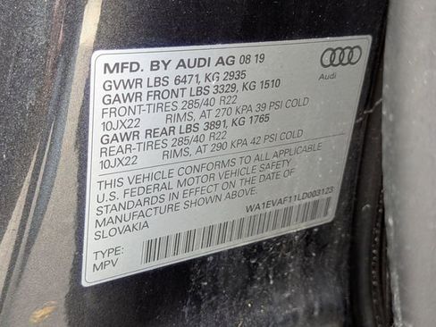 Used 2020 Audi Q8 Premium Plus AWD/4WD image 47