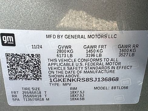 Used 2025 GMC Acadia Elevation image 29