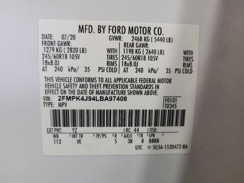 Used 2020 Ford Edge SEL w/ Convenience Package AWD/4WD image 33