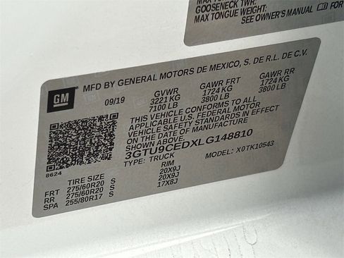 Used 2020 GMC Sierra 1500 Elevation w/ Elevation Value Package image 13