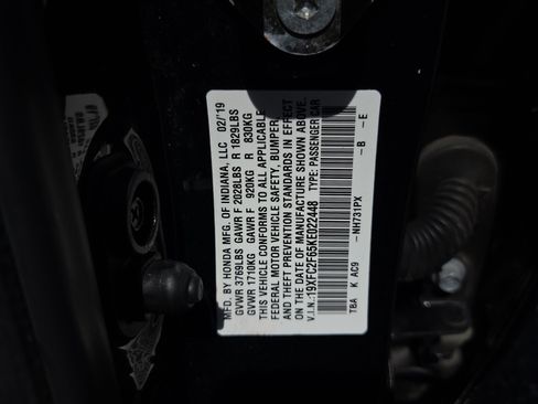 Certified 2019 Honda Civic LX image 21