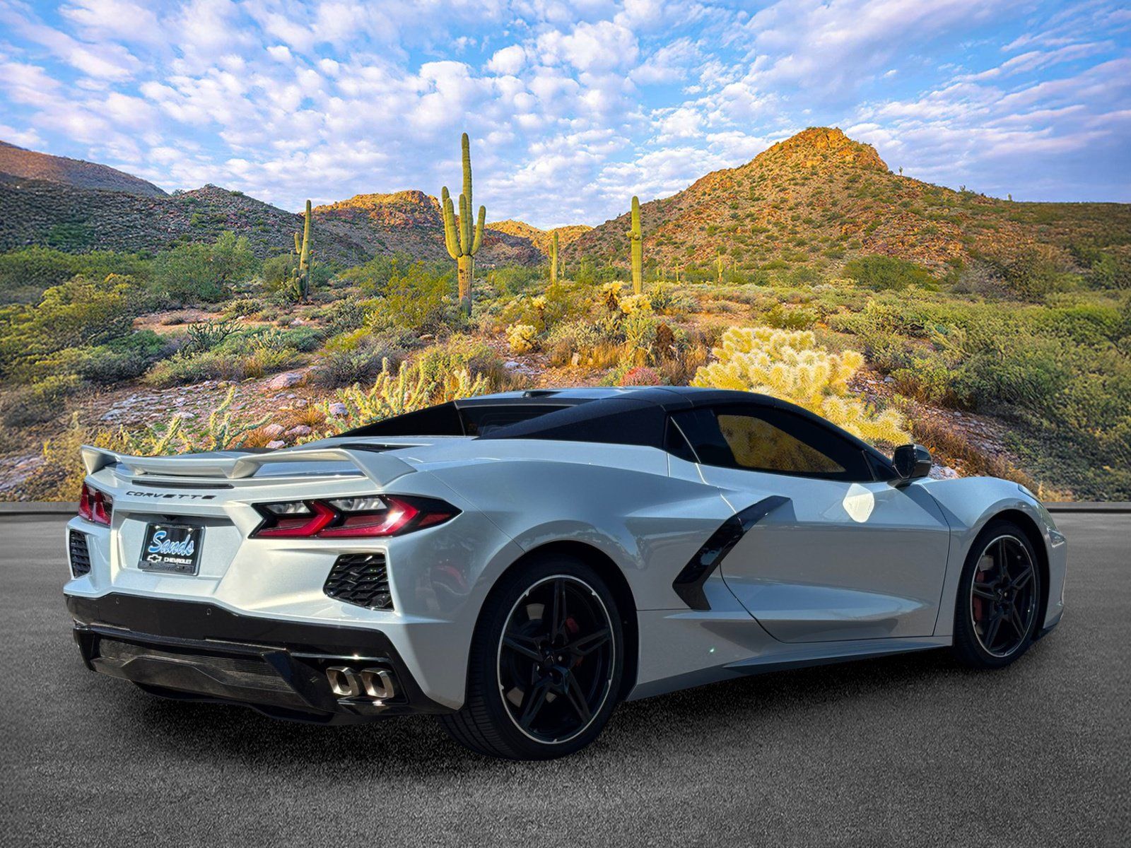 Used 2021 Chevrolet Corvette Stingray Premium Conv w/ Z51 Performance Package RWD image 4